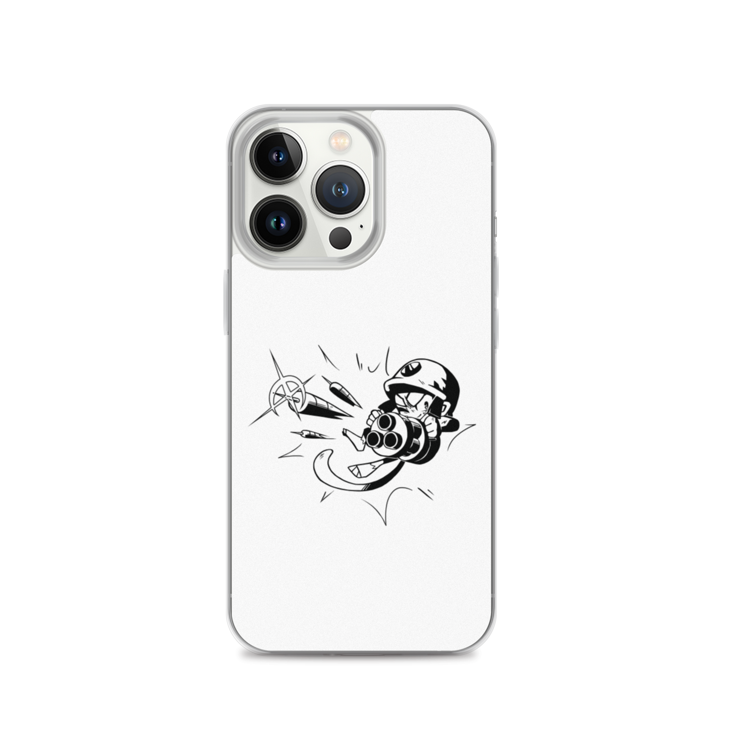 Comic Style Dartling iPhone Case