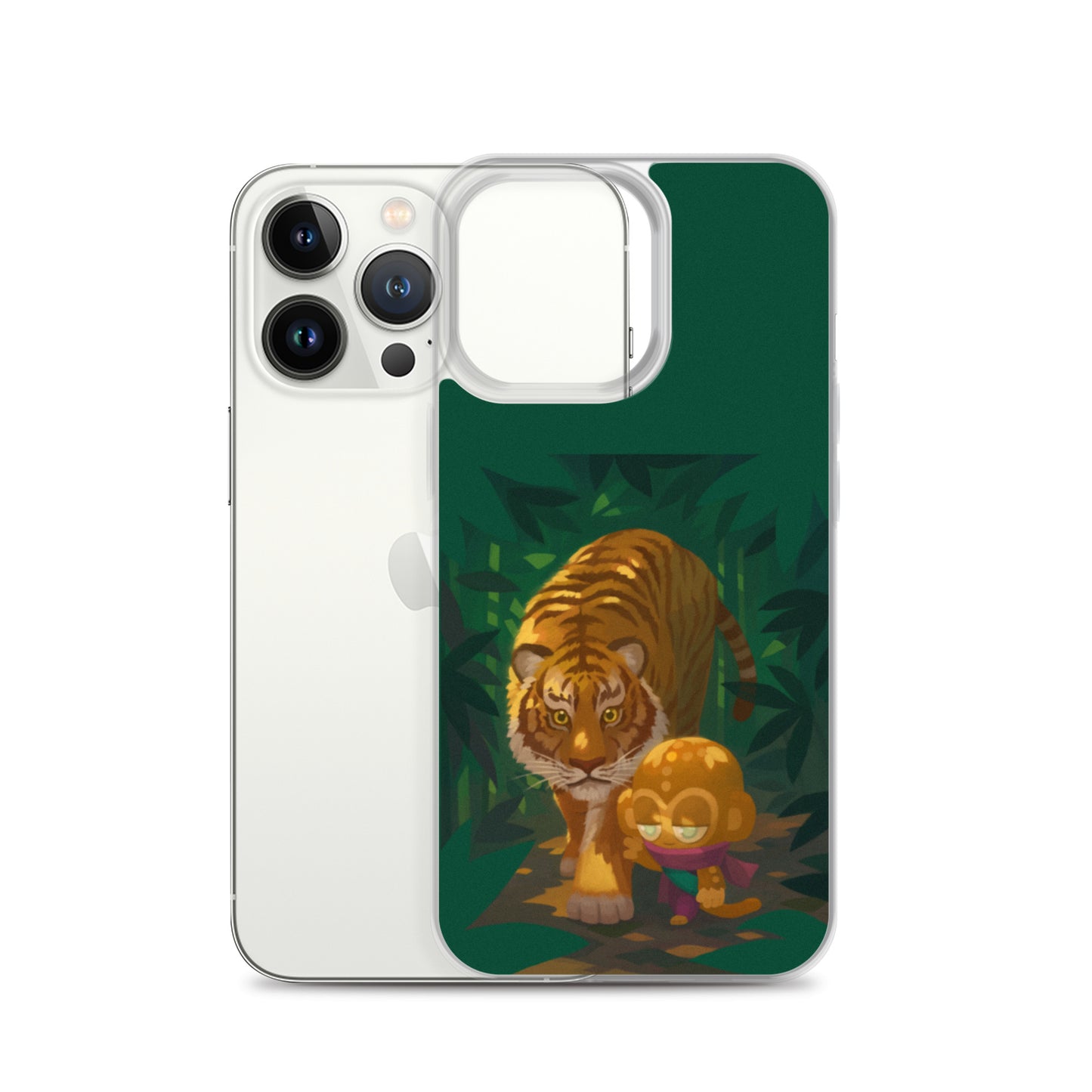 Tiger And Psi iPhone Case