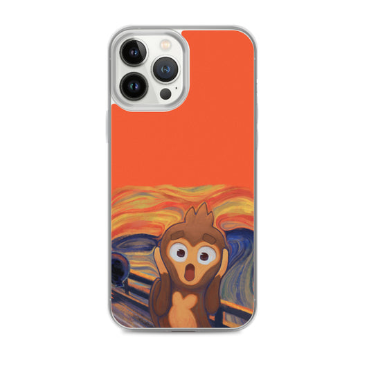 Screaming Monkey iPhone Case