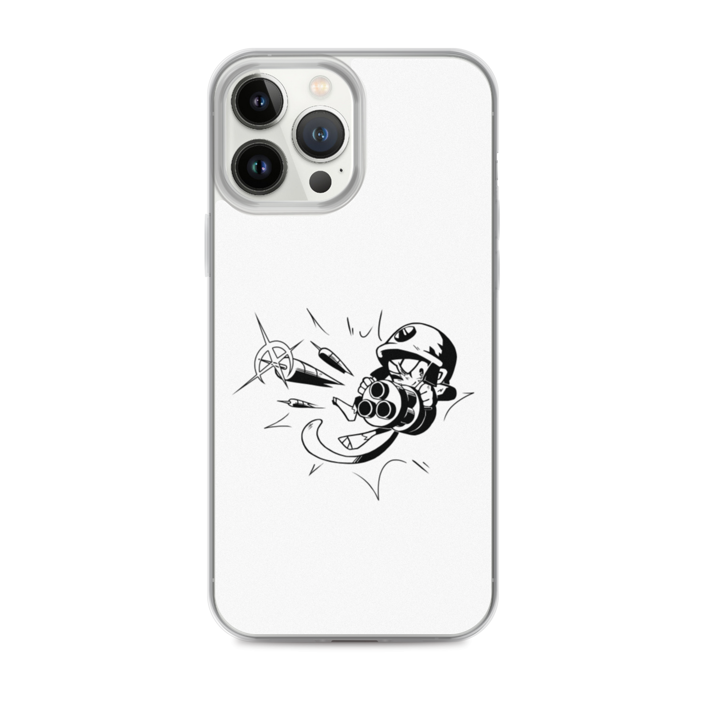 Comic Style Dartling iPhone Case