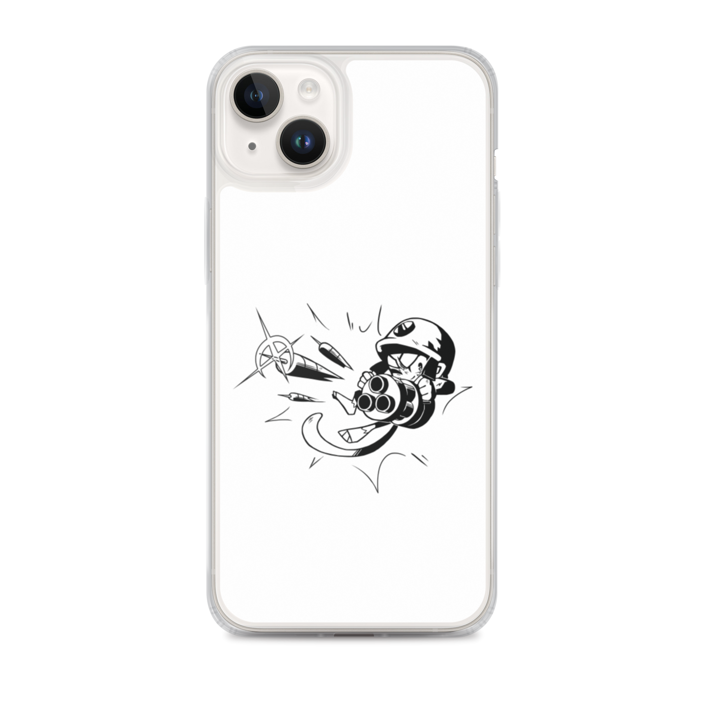 Comic Style Dartling iPhone Case