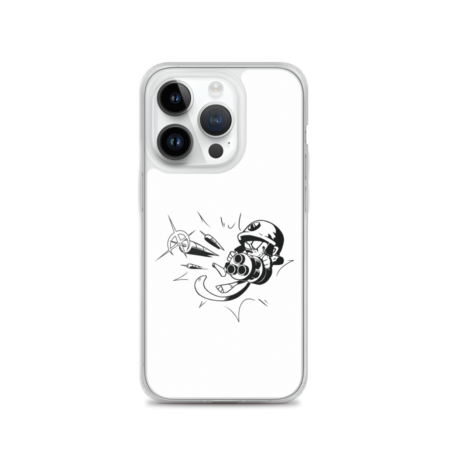 Comic Style Dartling iPhone Case