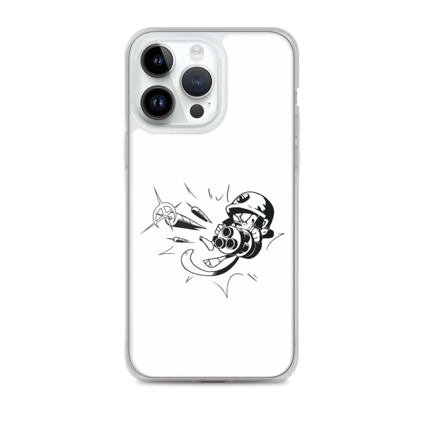 Comic Style Dartling iPhone Case