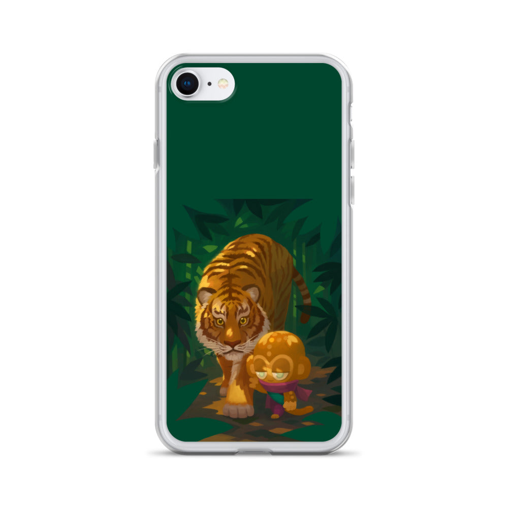 Tiger And Psi iPhone Case