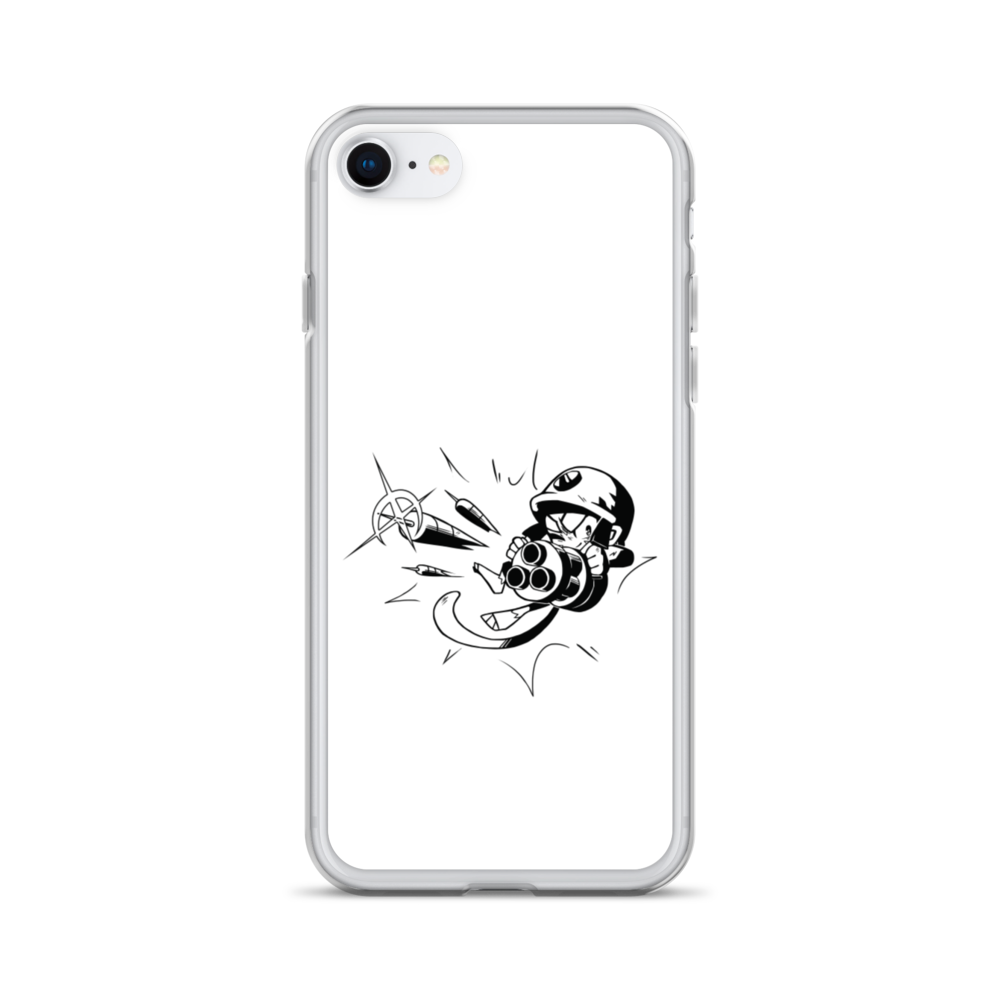 Comic Style Dartling iPhone Case