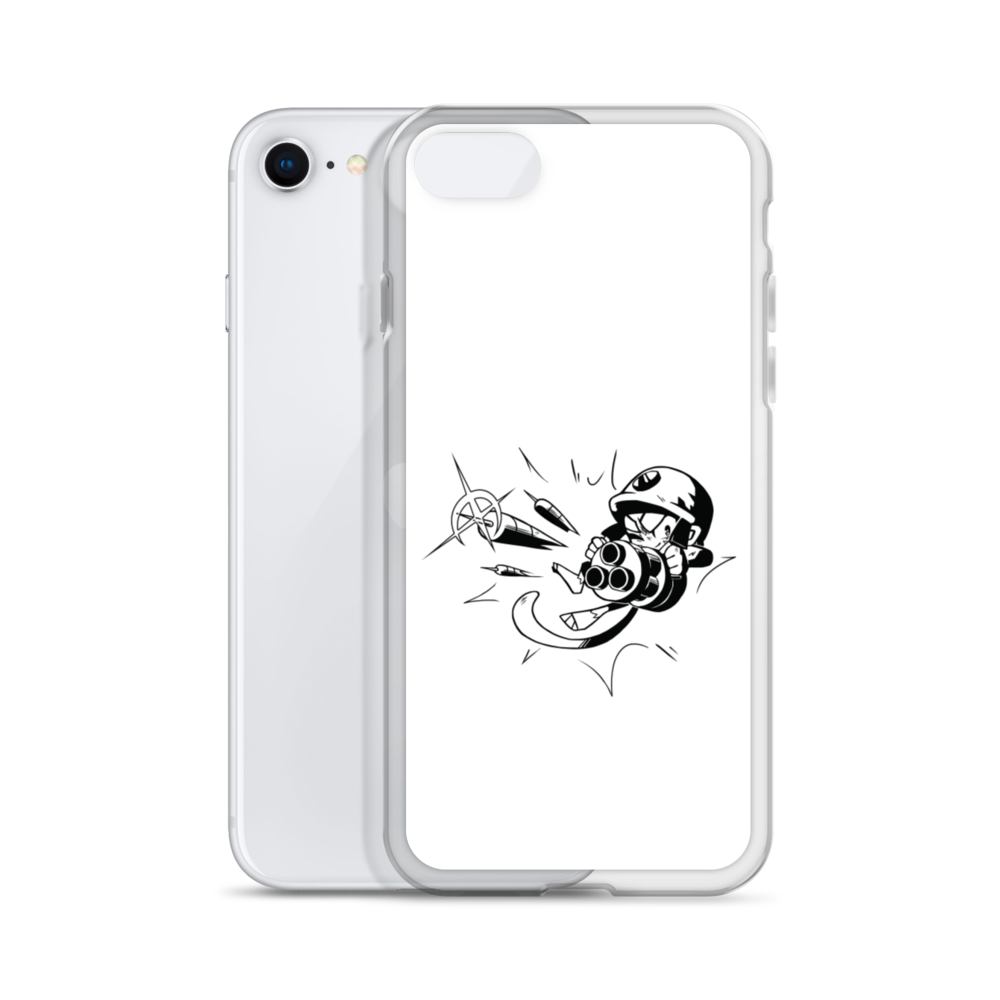 Comic Style Dartling iPhone Case