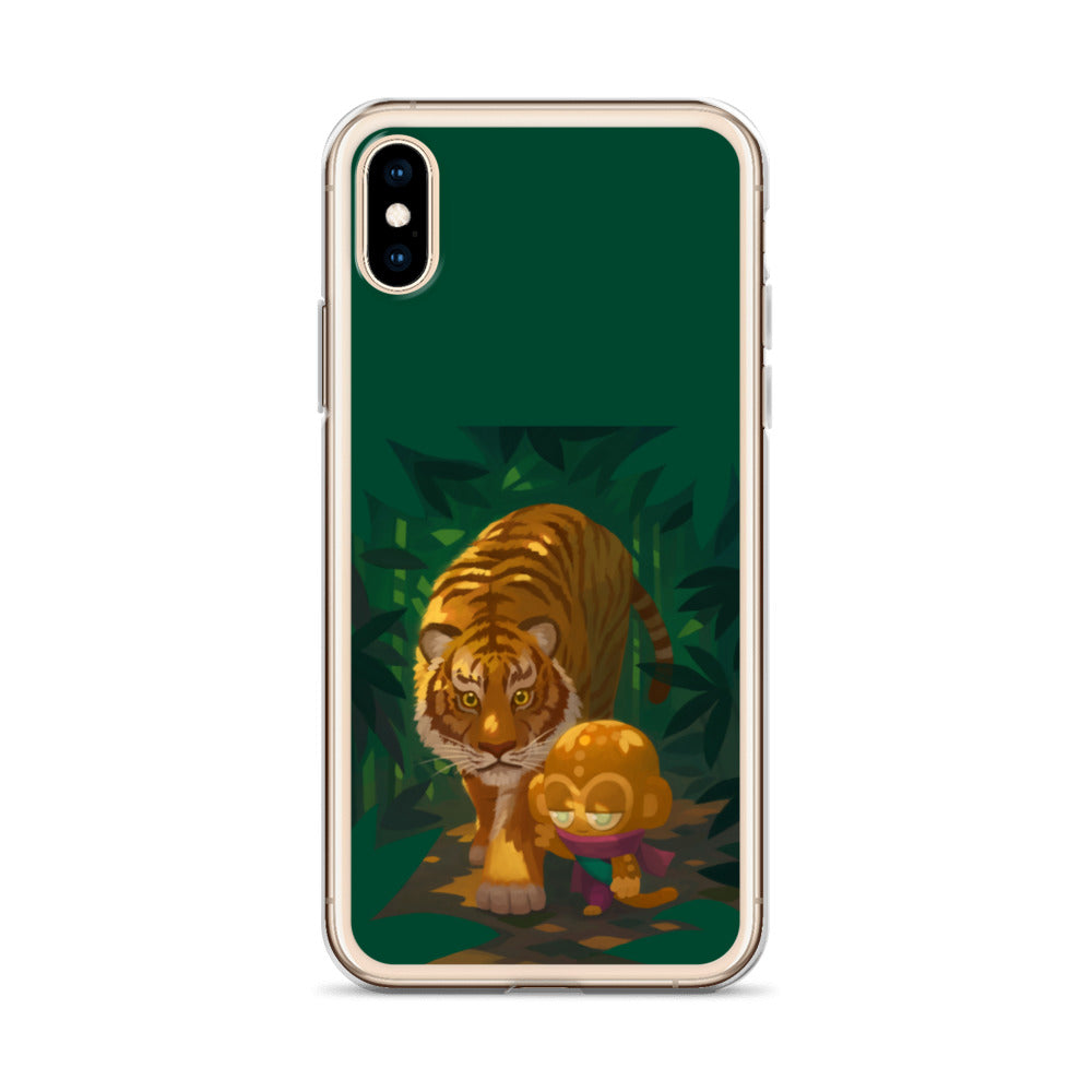 Tiger And Psi iPhone Case