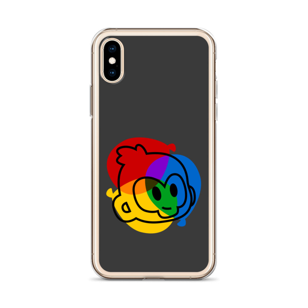 RGB Mind Bloon iPhone Case