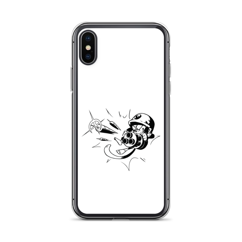 Comic Style Dartling iPhone Case