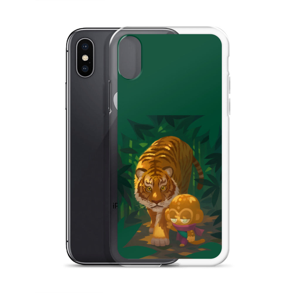 Tiger And Psi iPhone Case