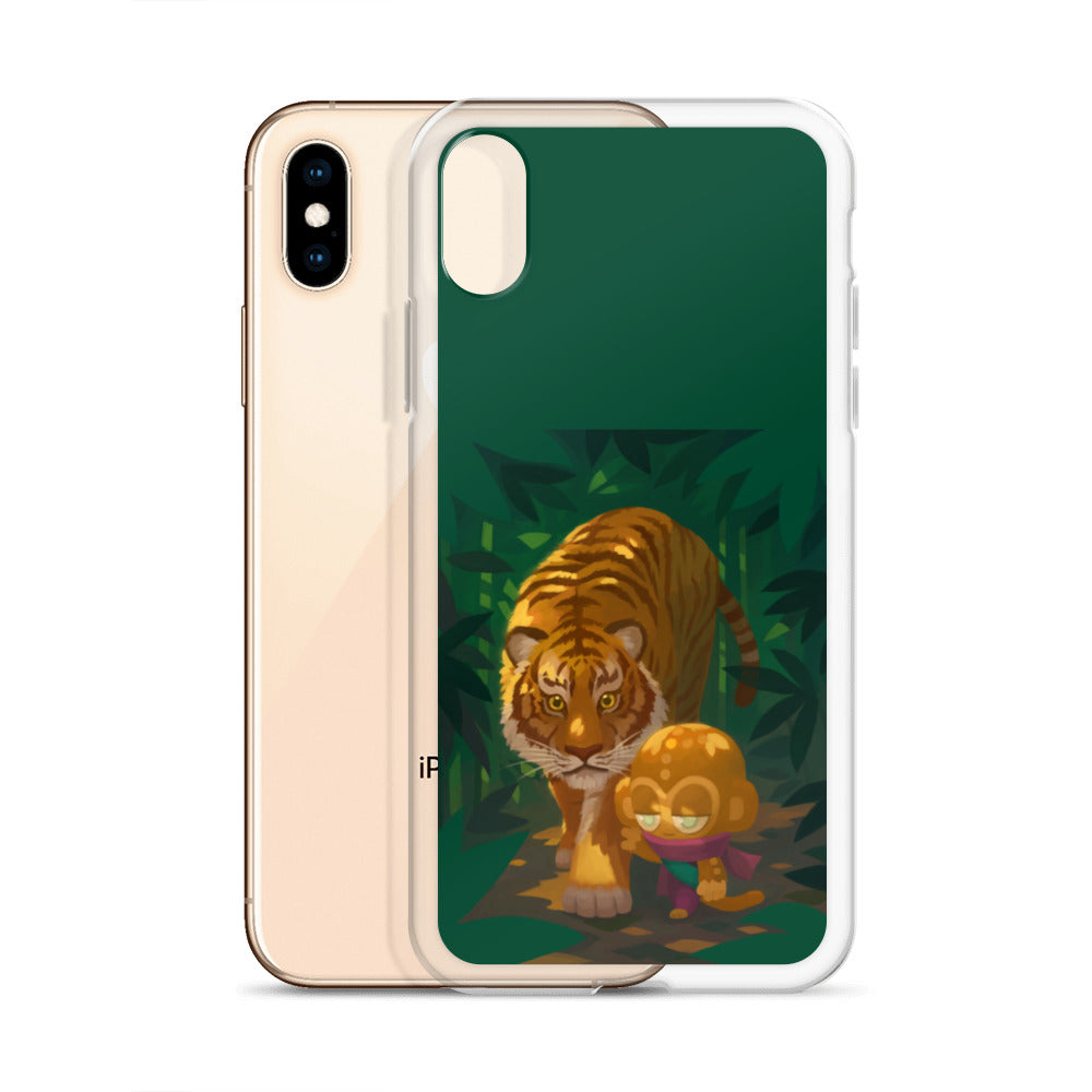 Tiger And Psi iPhone Case