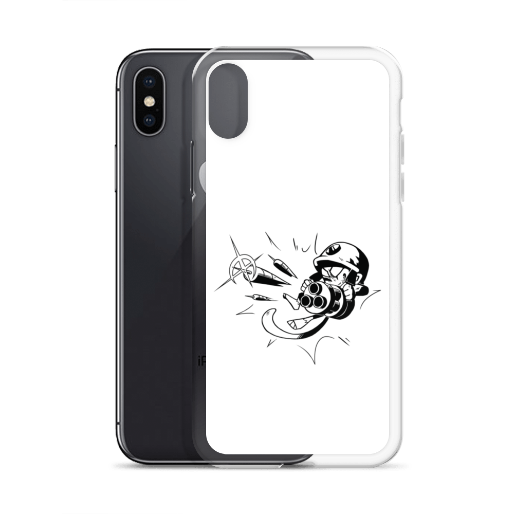 Comic Style Dartling iPhone Case