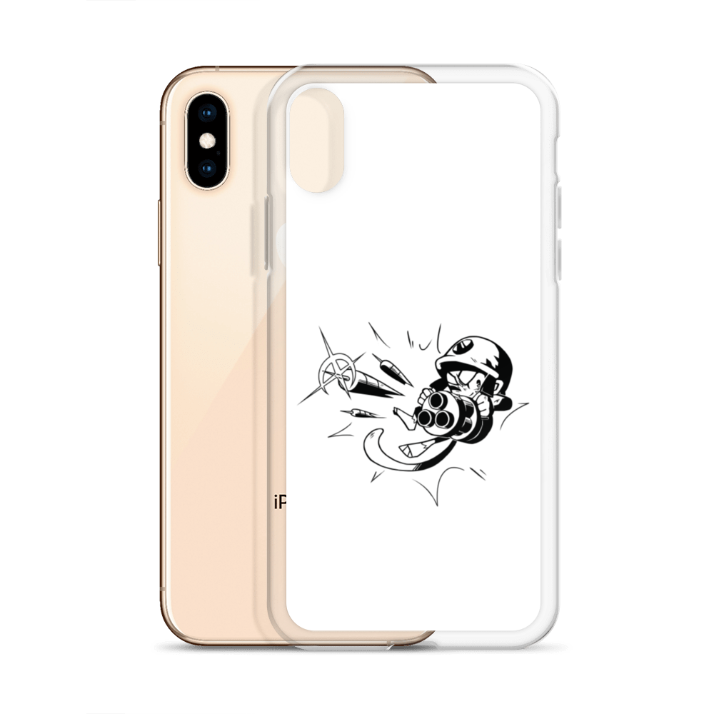 Comic Style Dartling iPhone Case