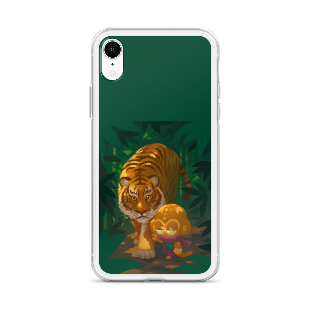 Tiger And Psi iPhone Case