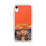 Screaming Monkey iPhone Case
