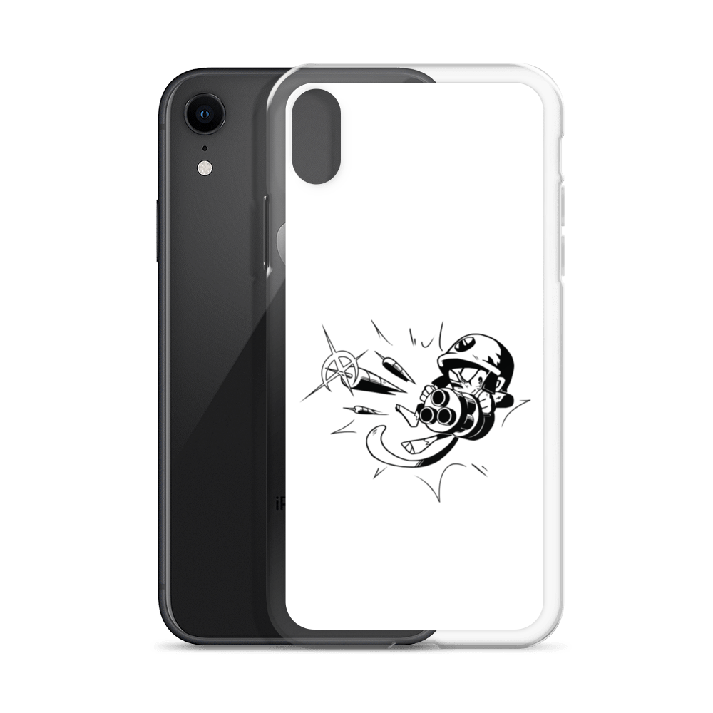 Comic Style Dartling iPhone Case