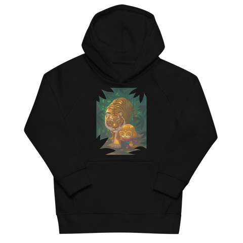 Tiger And Psi Eco Hoodie (Kids/Youth)