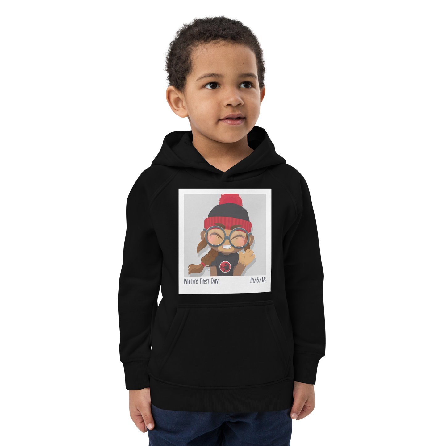 Patch's First Day Eco Hoodie (Kids/Youth)