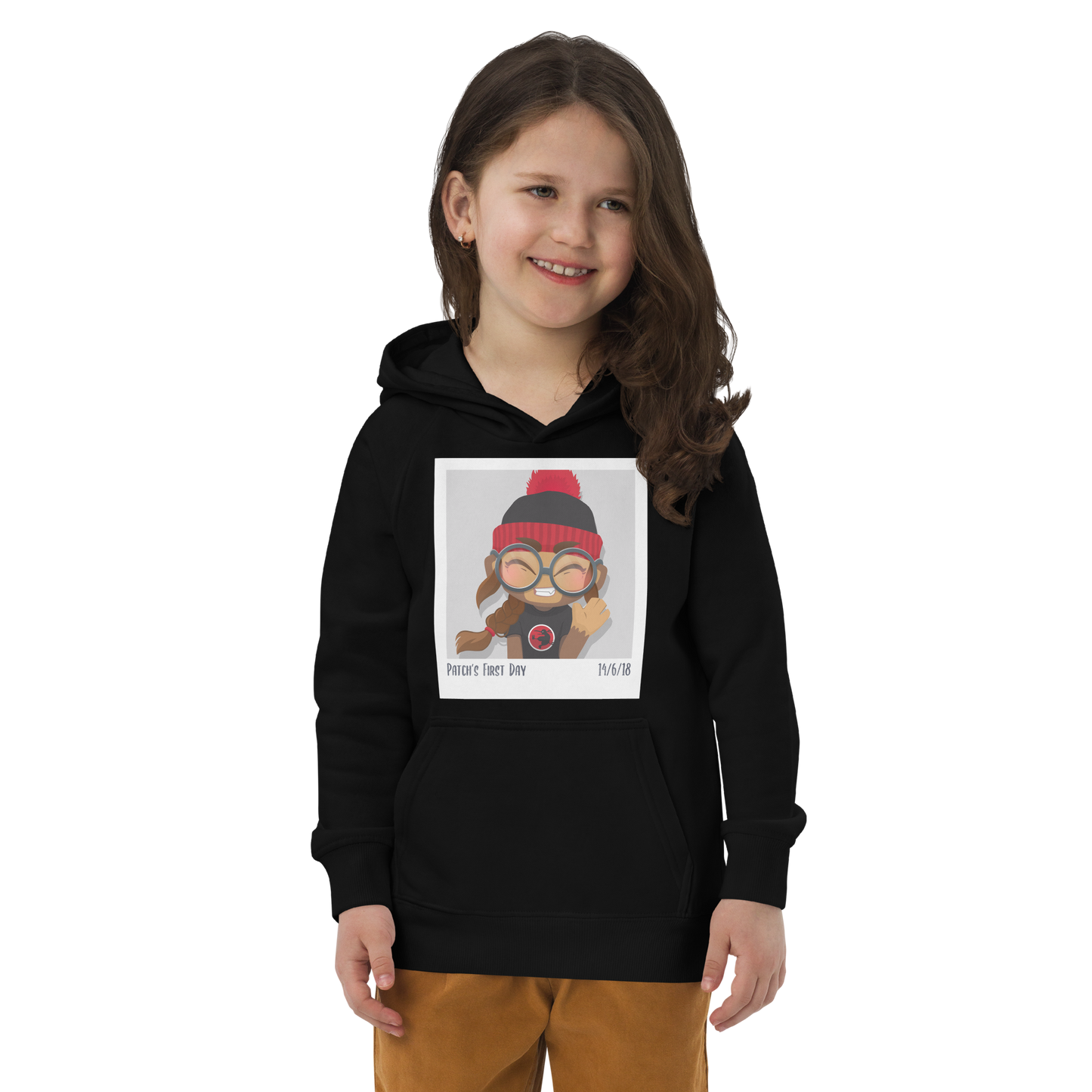 Patch's First Day Eco Hoodie (Kids/Youth)