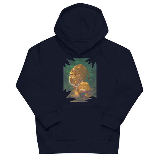 Tiger And Psi Eco Hoodie (Kids/Youth)