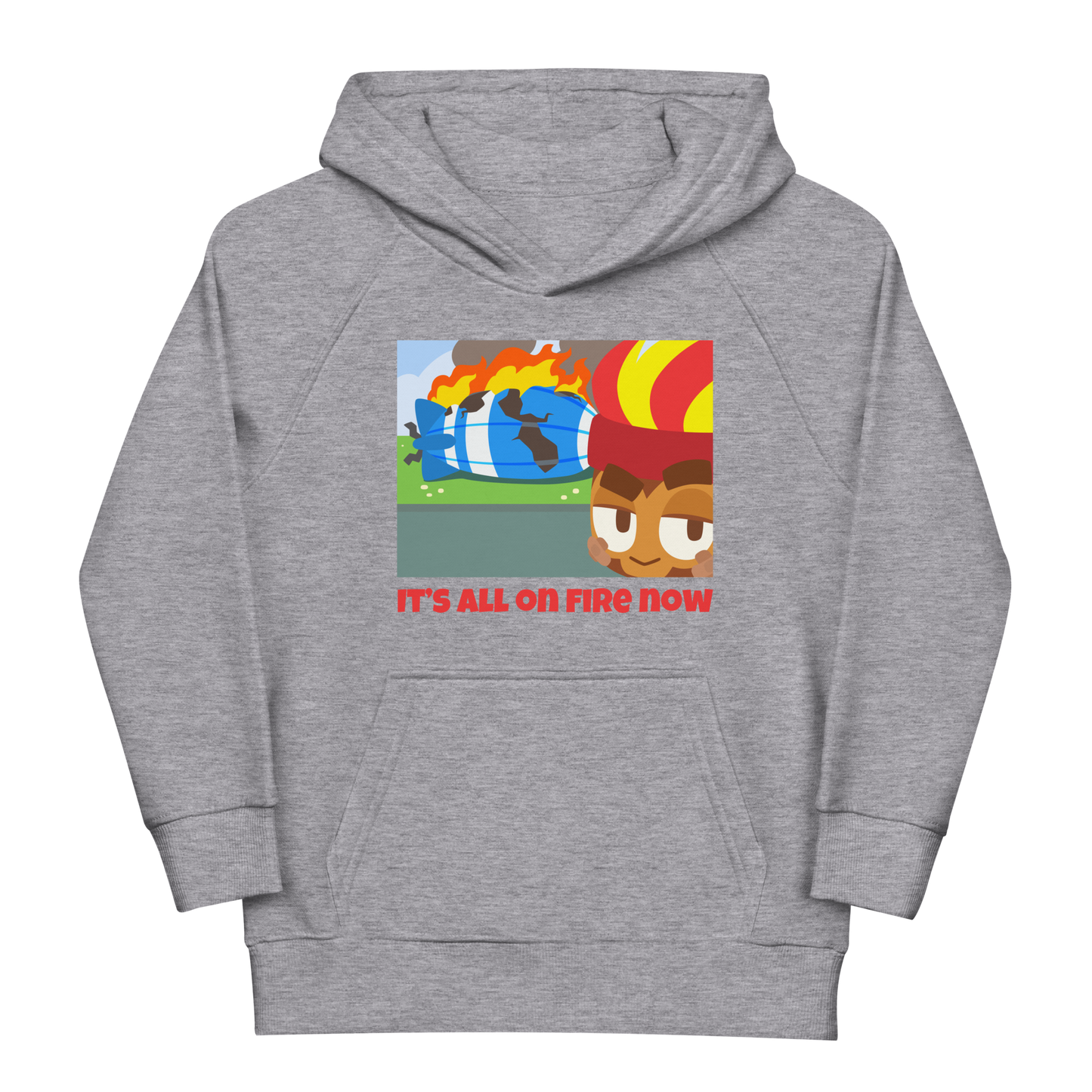 It's All On Fire Now Eco Hoodie (Kids/Youth)