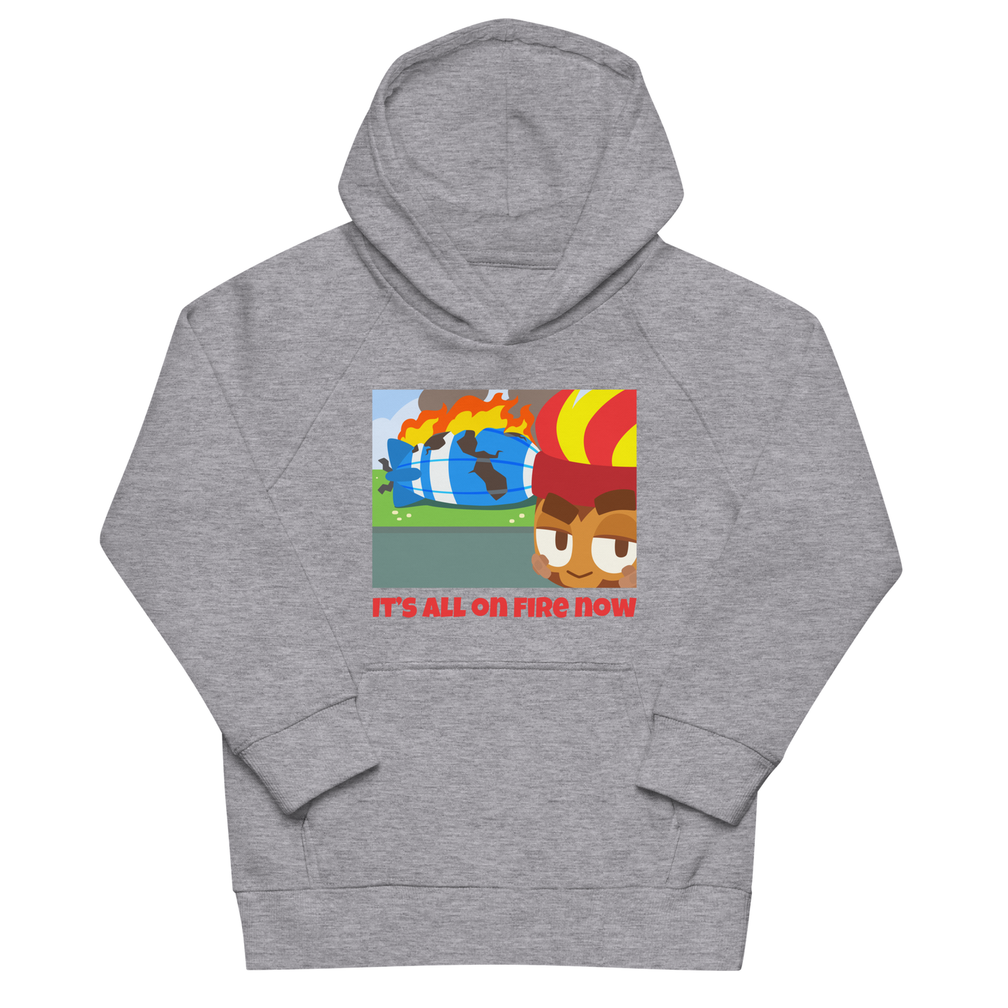 It's All On Fire Now Eco Hoodie (Kids/Youth)