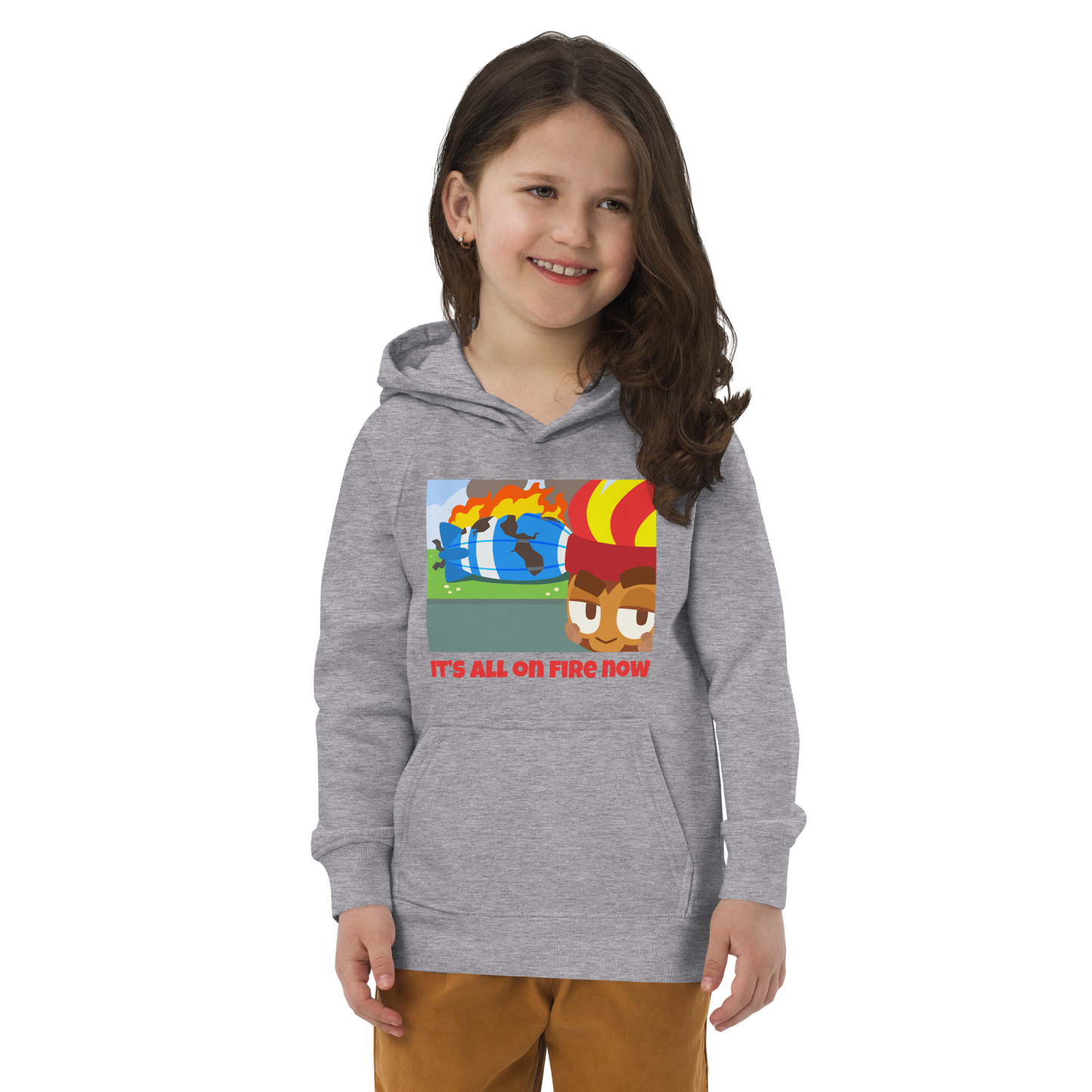 It's All On Fire Now Eco Hoodie (Kids/Youth)