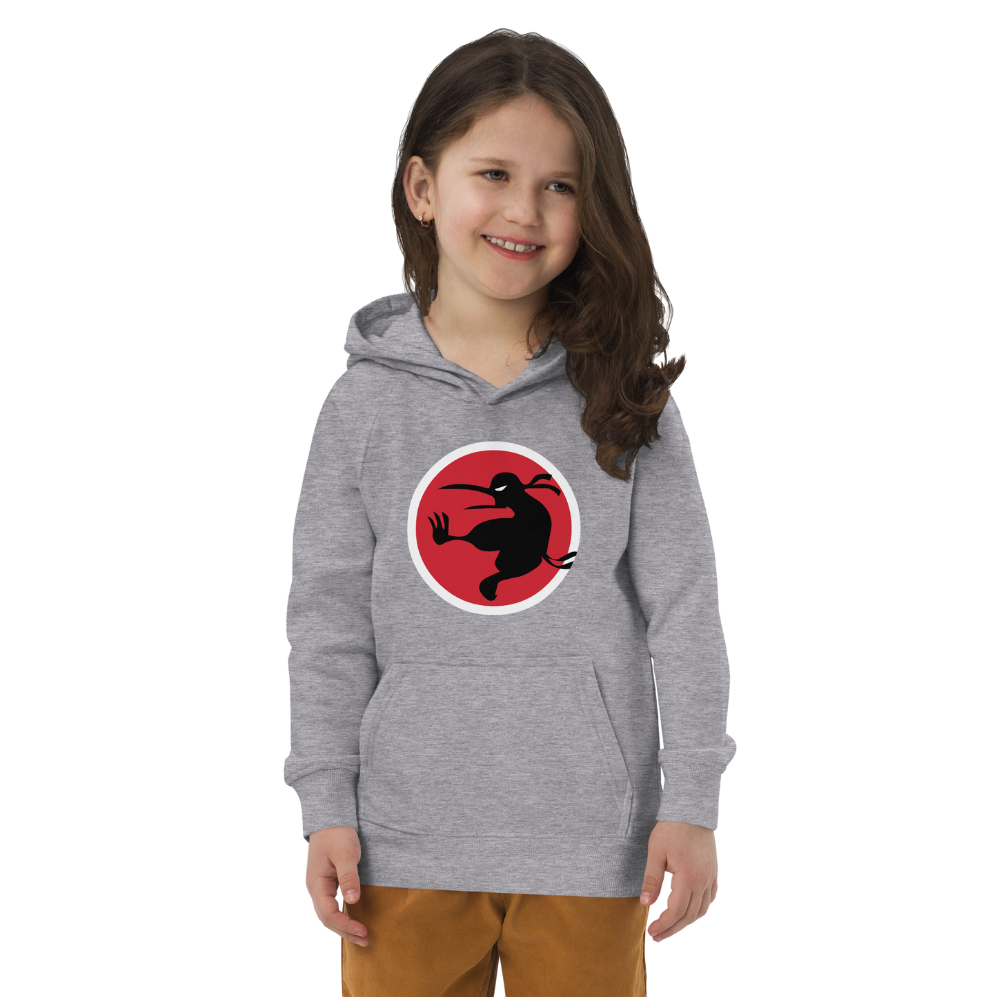 Ninja Kiwi Logo Eco Hoodie (Kids/Youth)