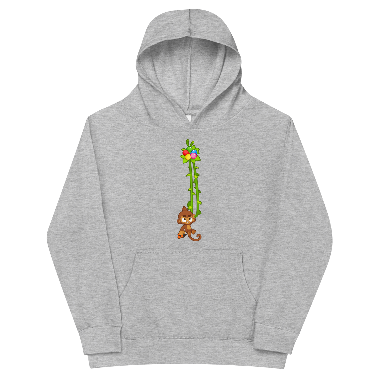 Vine Monkey Fleece Hoodie (Kids/Youth)