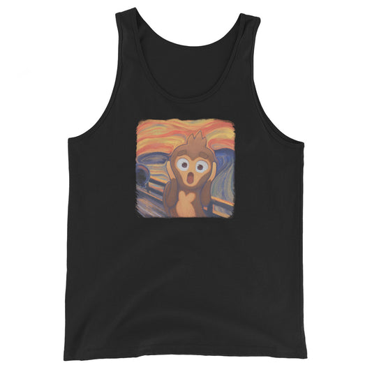 Screaming Monkey Tank Top (Unisex)