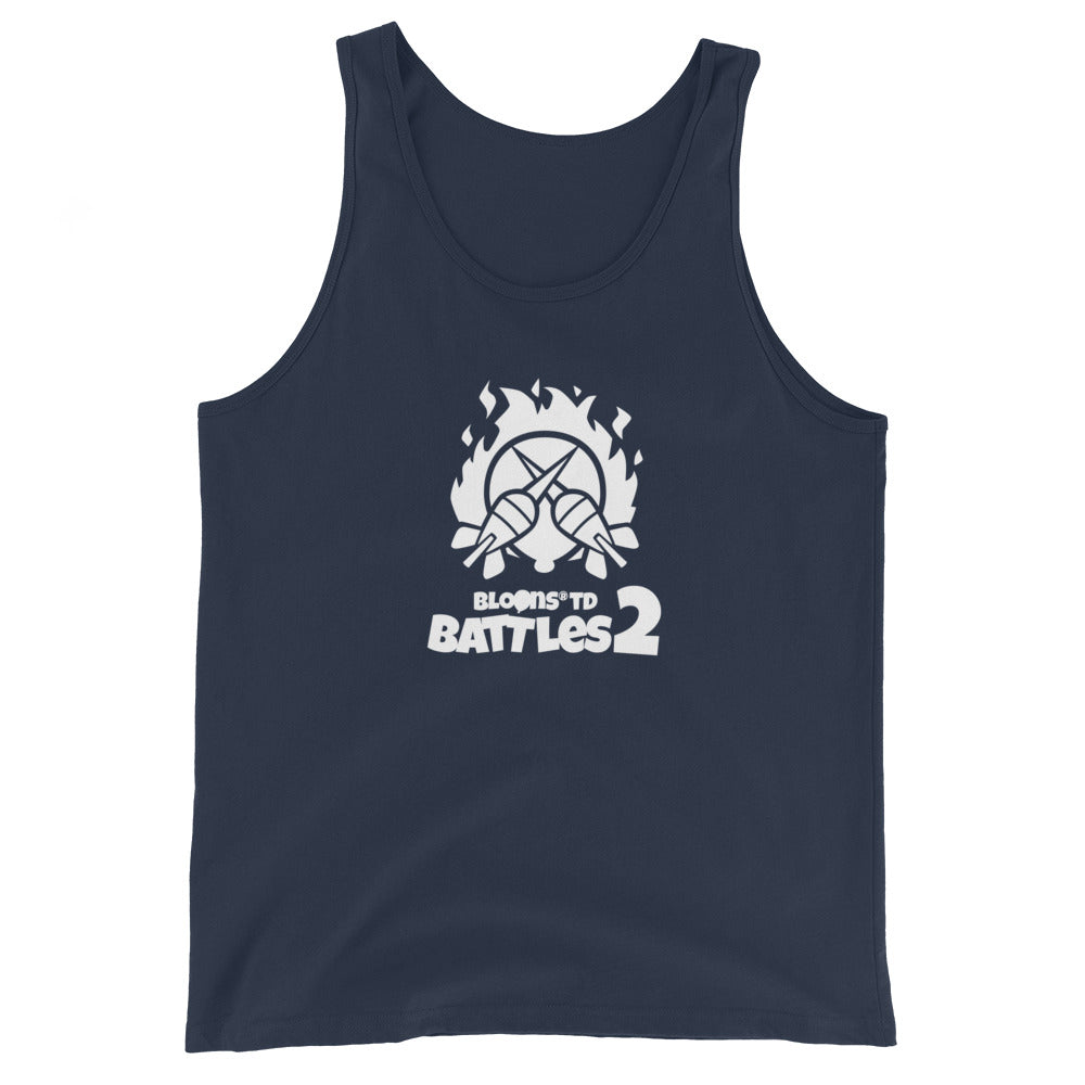 Battles 2 Dart Shield Tank Top (Unisex)