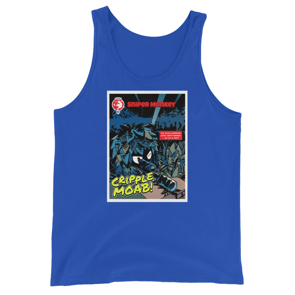 Sniper Monkey - Cripple MOAB Tank Top (Unisex)