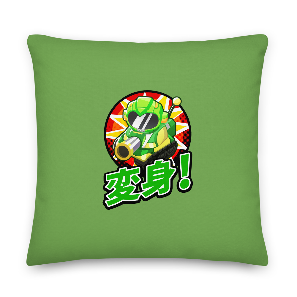 Sentai Churchill 変形 Transform! Premium Pillow