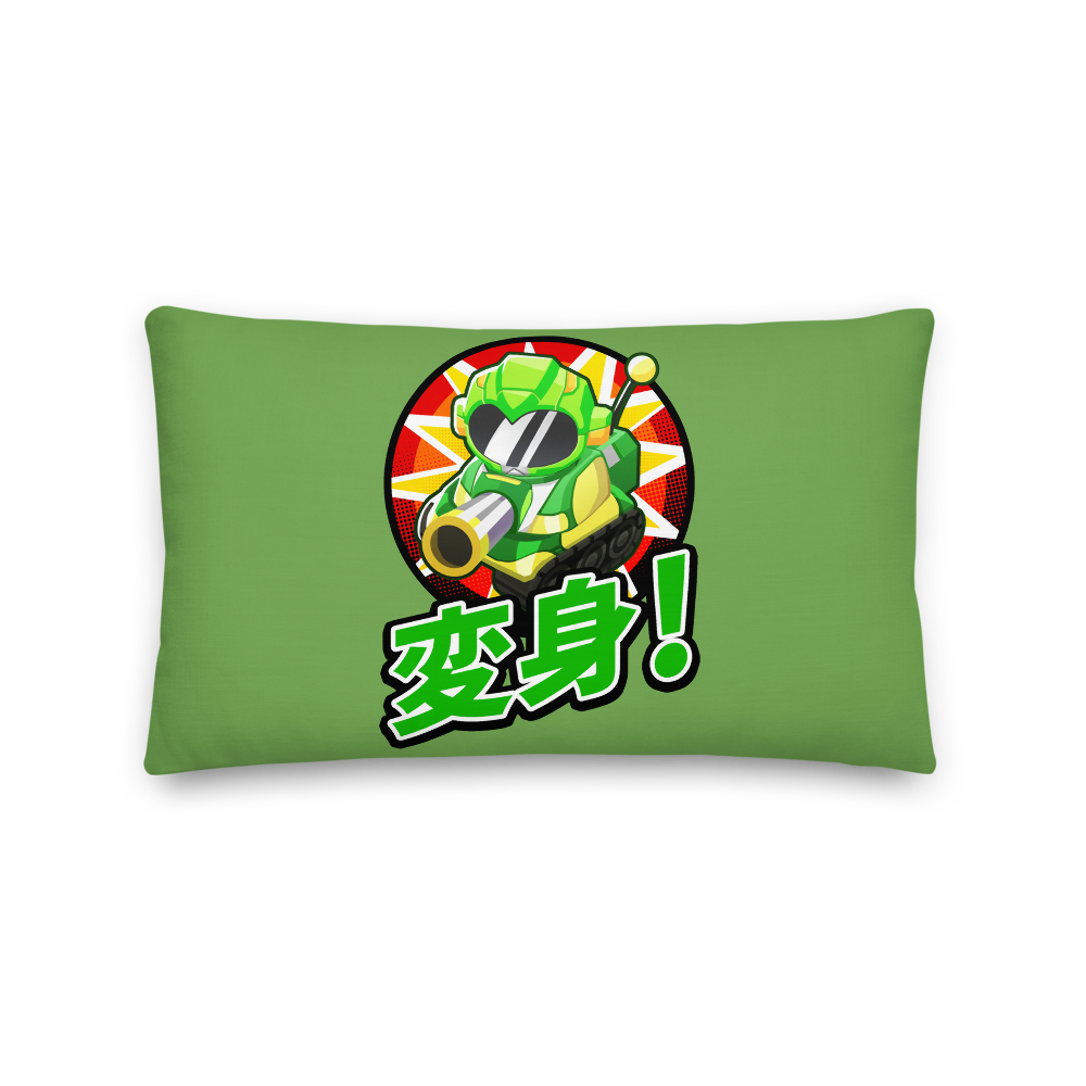 Sentai Churchill 変形 Transform! Premium Pillow