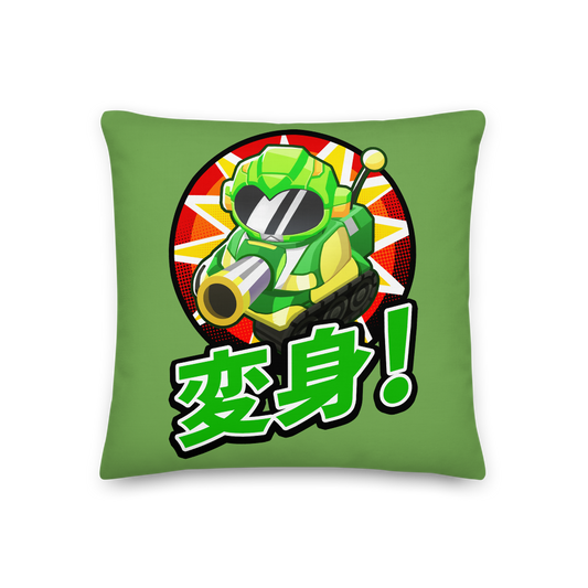 Sentai Churchill 変形 Transform! Premium Pillow