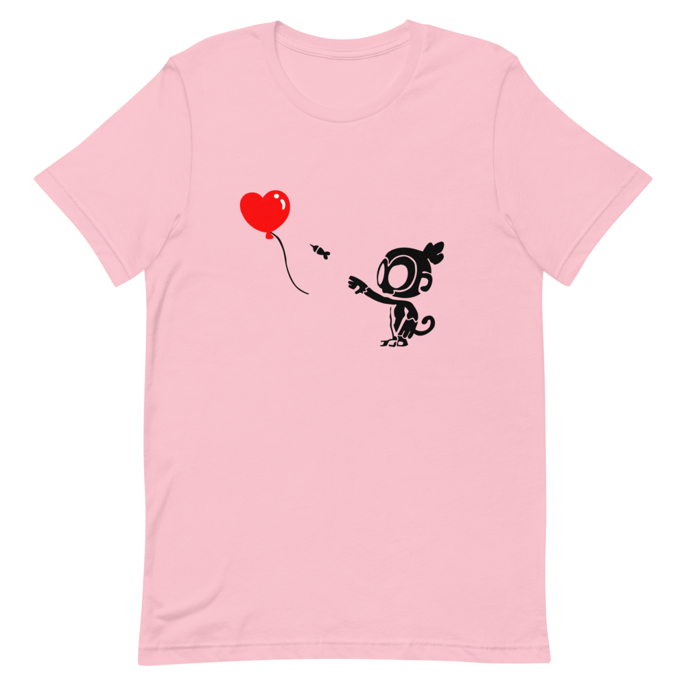 Monkey With Bloon Shirt (Unisex)