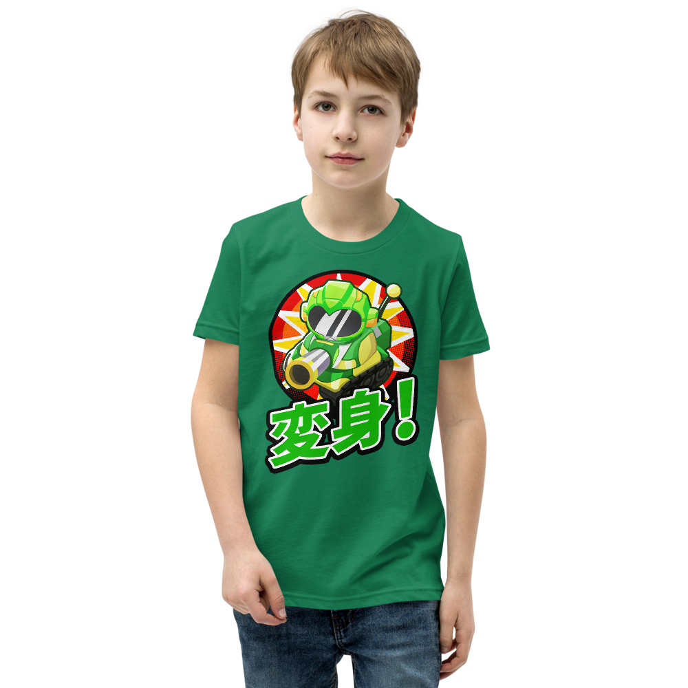 Sentai Churchill 変形 Transform! Shirt (Youth)