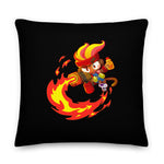 Gwendolin Fire Premium Pillow