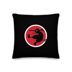 Ninja Kiwi Logo Premium Pillow