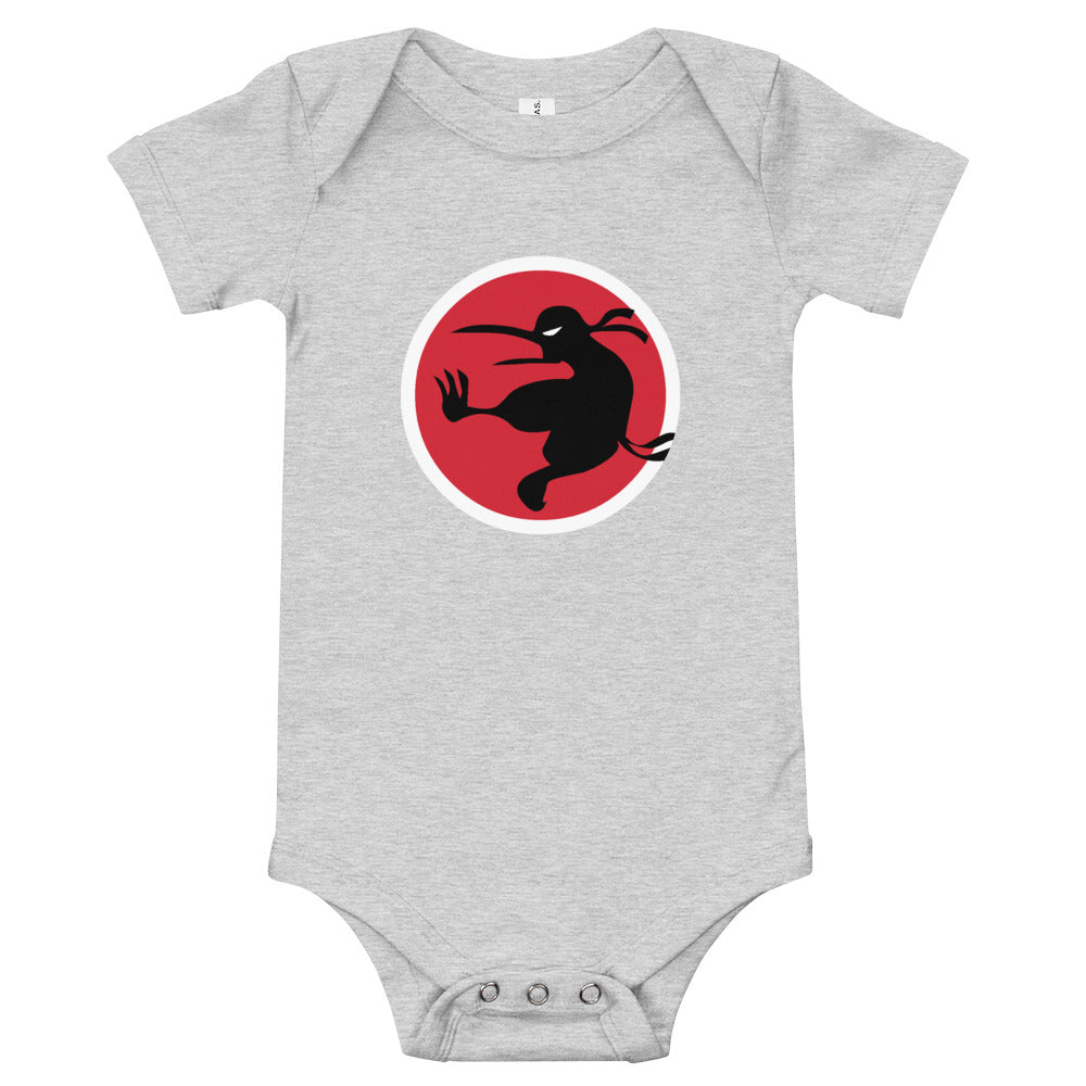 Ninja Kiwi Logo Baby Bodysuit