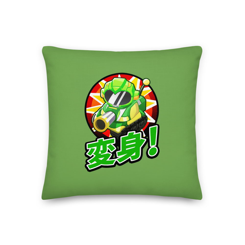 Sentai Churchill 変形 Transform! Premium Pillow