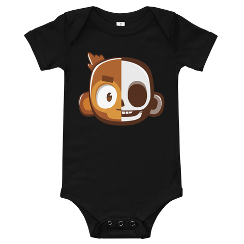 Monkey Skull Baby Bodysuit
