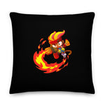 Gwendolin Fire Premium Pillow
