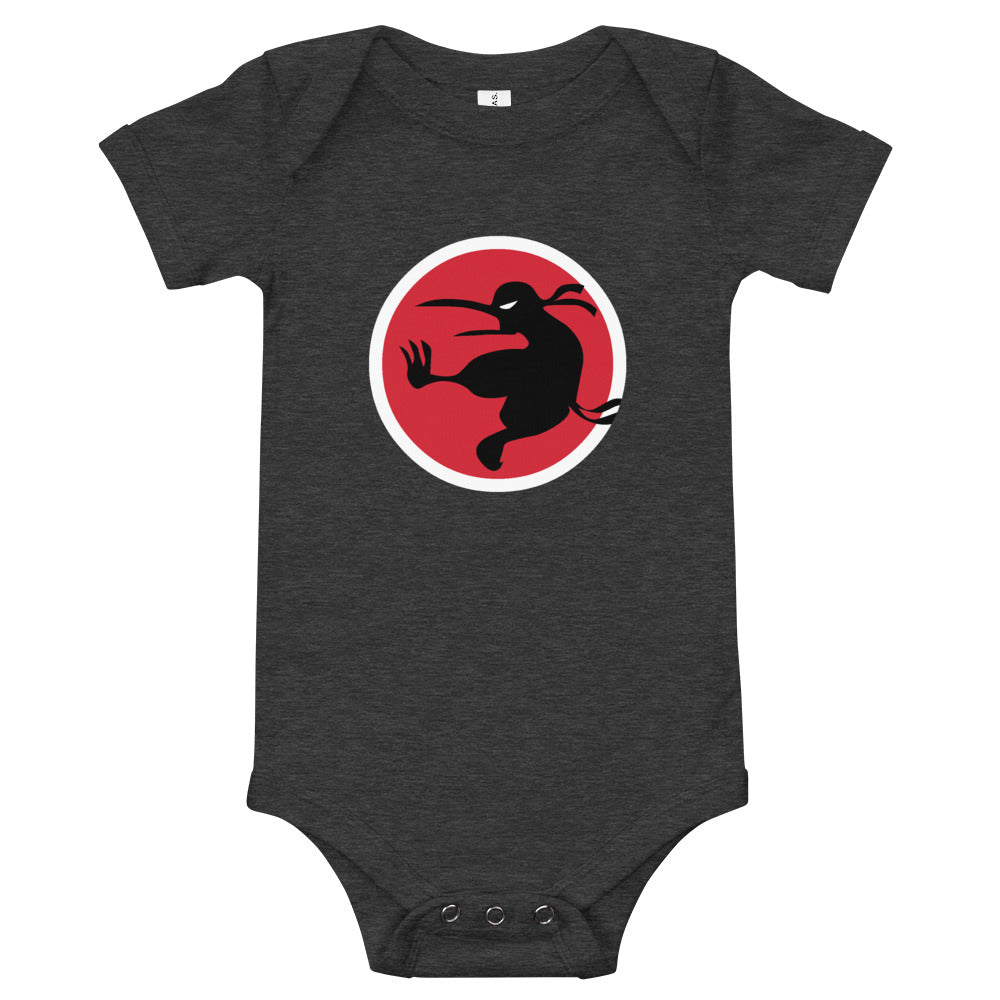 Ninja Kiwi Logo Baby Bodysuit