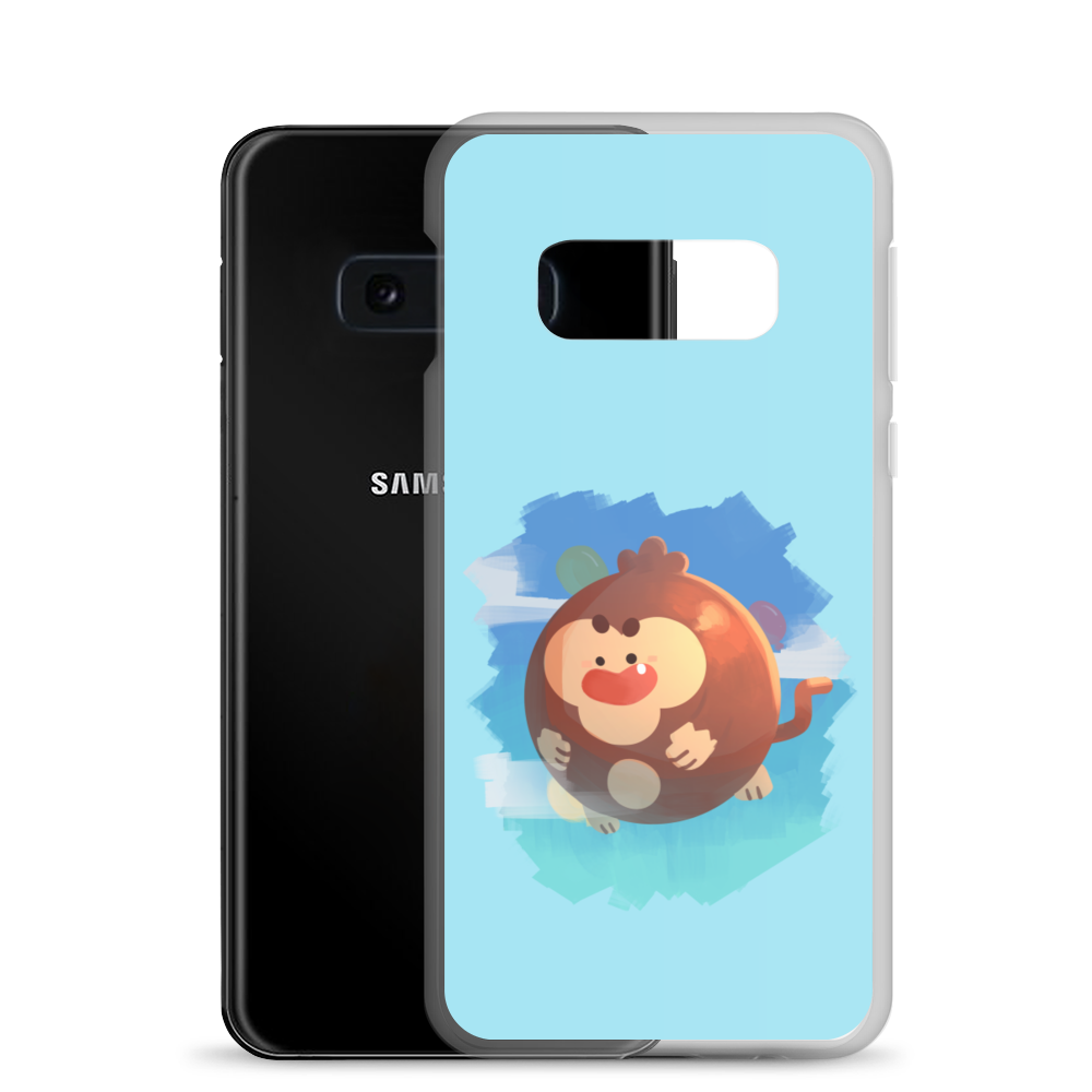 Round Monkey Samsung Case