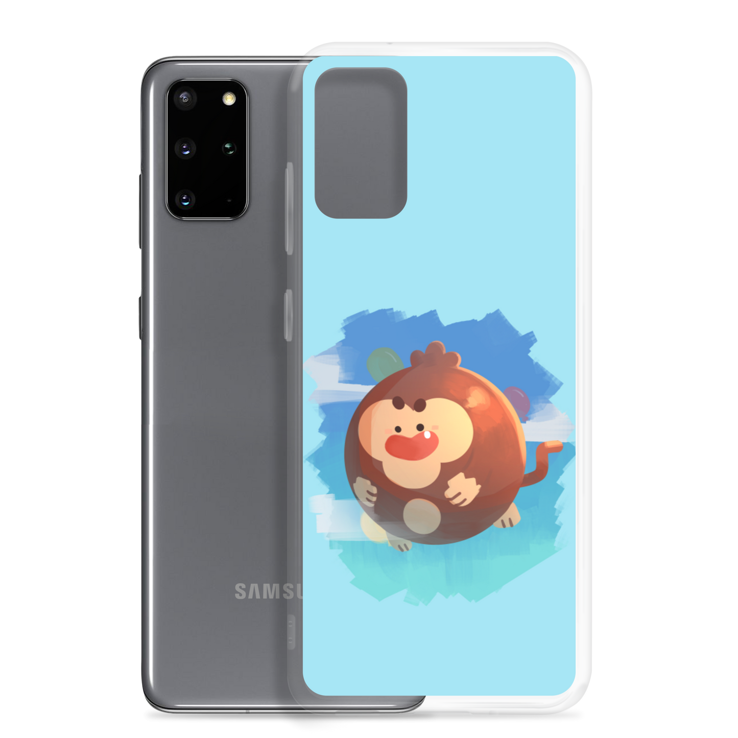 Round Monkey Samsung Case