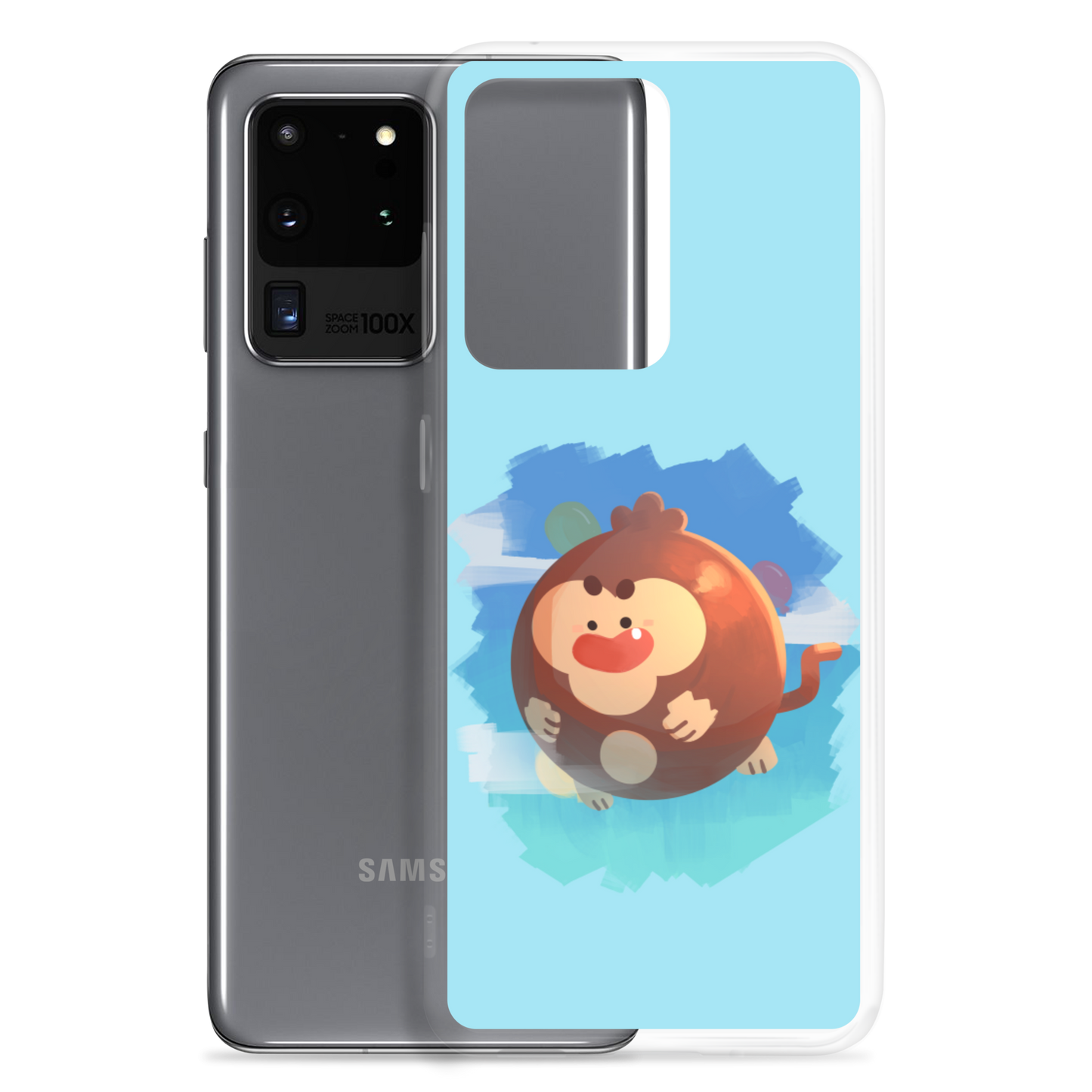 Round Monkey Samsung Case