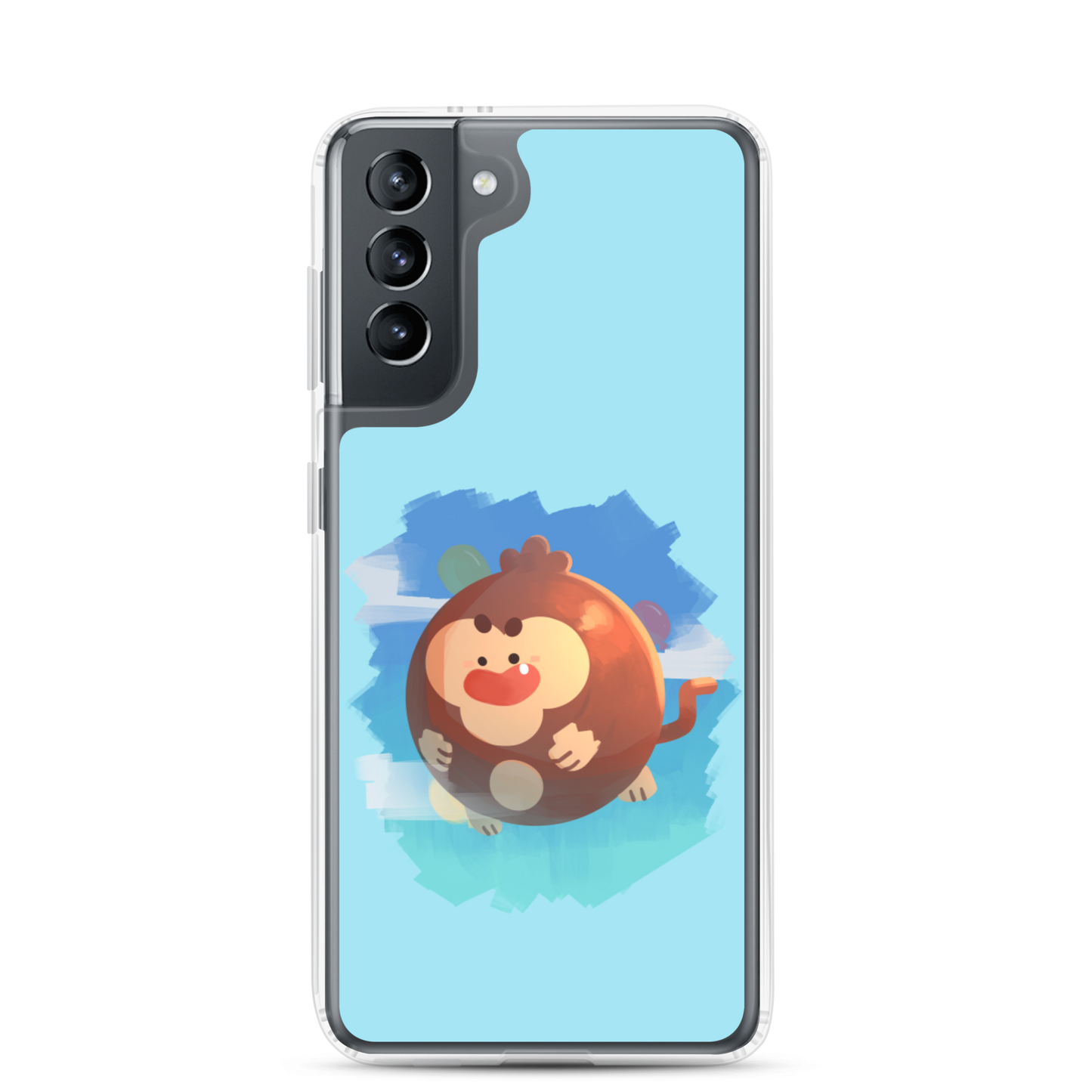 Round Monkey Samsung Case