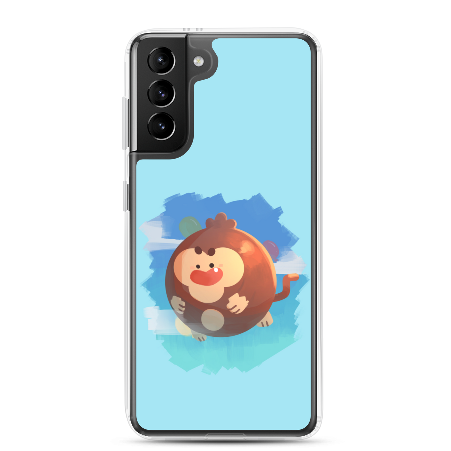 Round Monkey Samsung Case