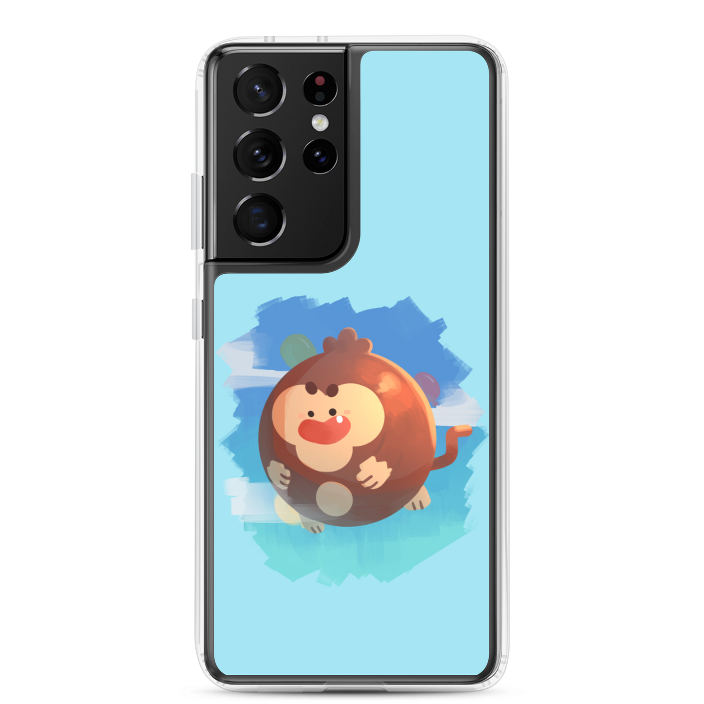 Round Monkey Samsung Case